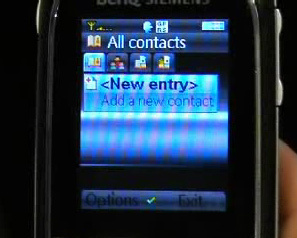 Benq-Siemens E81: První fotky a informace