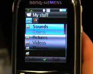 Benq-Siemens E81: První fotky a informace
