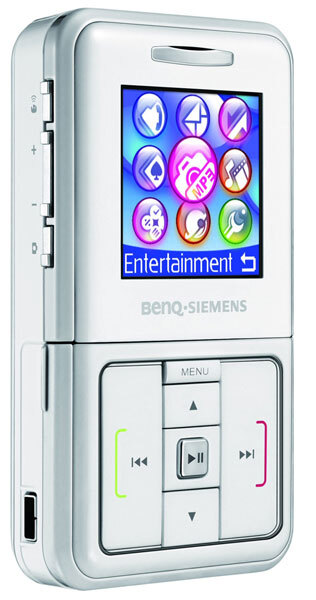 Benq-Siemens EF51: MP3 přehrávač a telefon k tomu