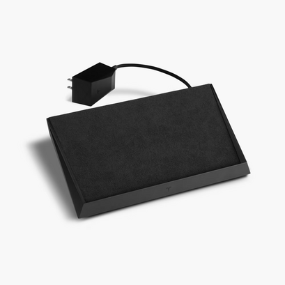 Bezdrátová nabíjecí podložka výrobce Tesla (Wireless Charging Platform)