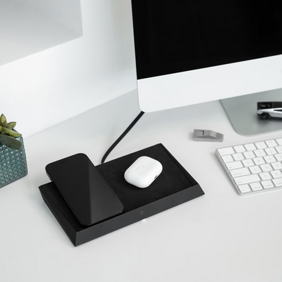 Bezdrátová nabíjecí podložka výrobce Tesla (Wireless Charging Platform)