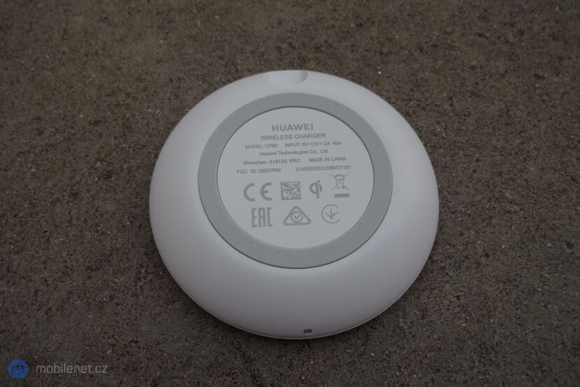 Bezdrátová nabíječka Huawei