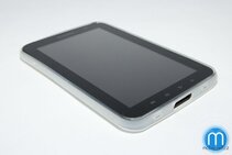 Bílý gumový obal na Samsung Galaxy Tab