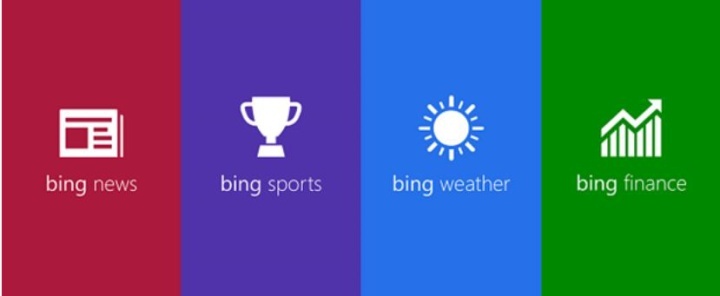 Bing aplikace