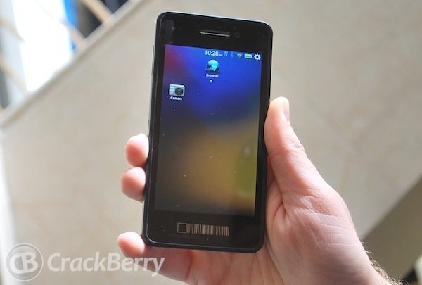 BlackBerry 10 Dev Alpha