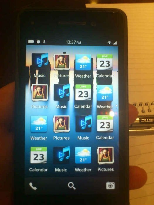 BlackBerry 10 Dev Alpha