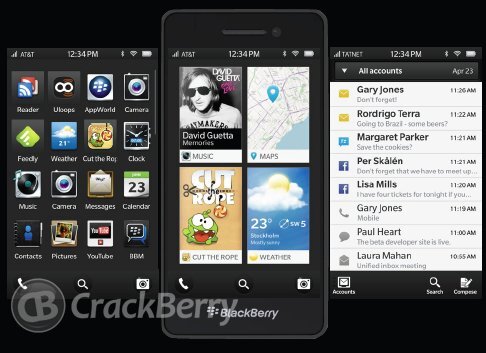 BlackBerry 10 Dev Alpha