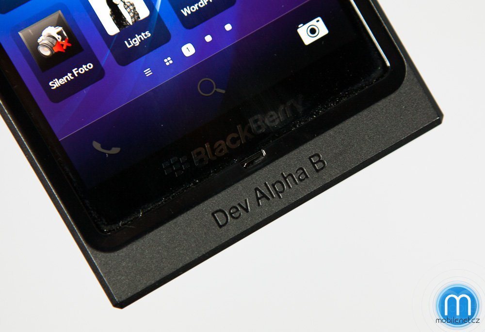 BlackBerry 10 Dev Alpha B