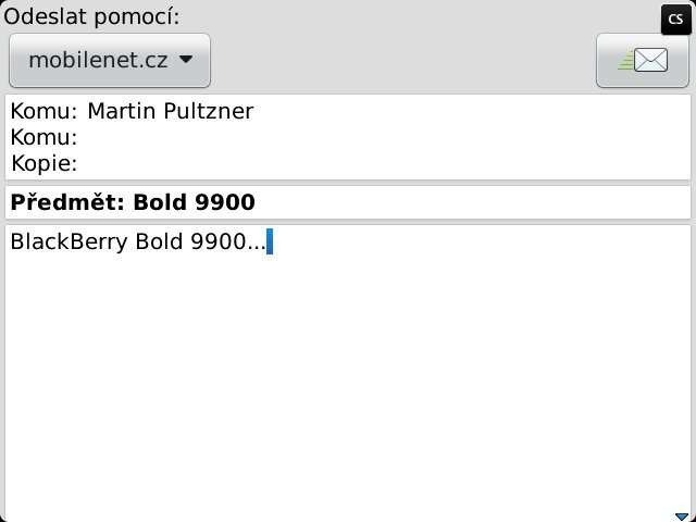 BlackBerry Bold Touch 9900