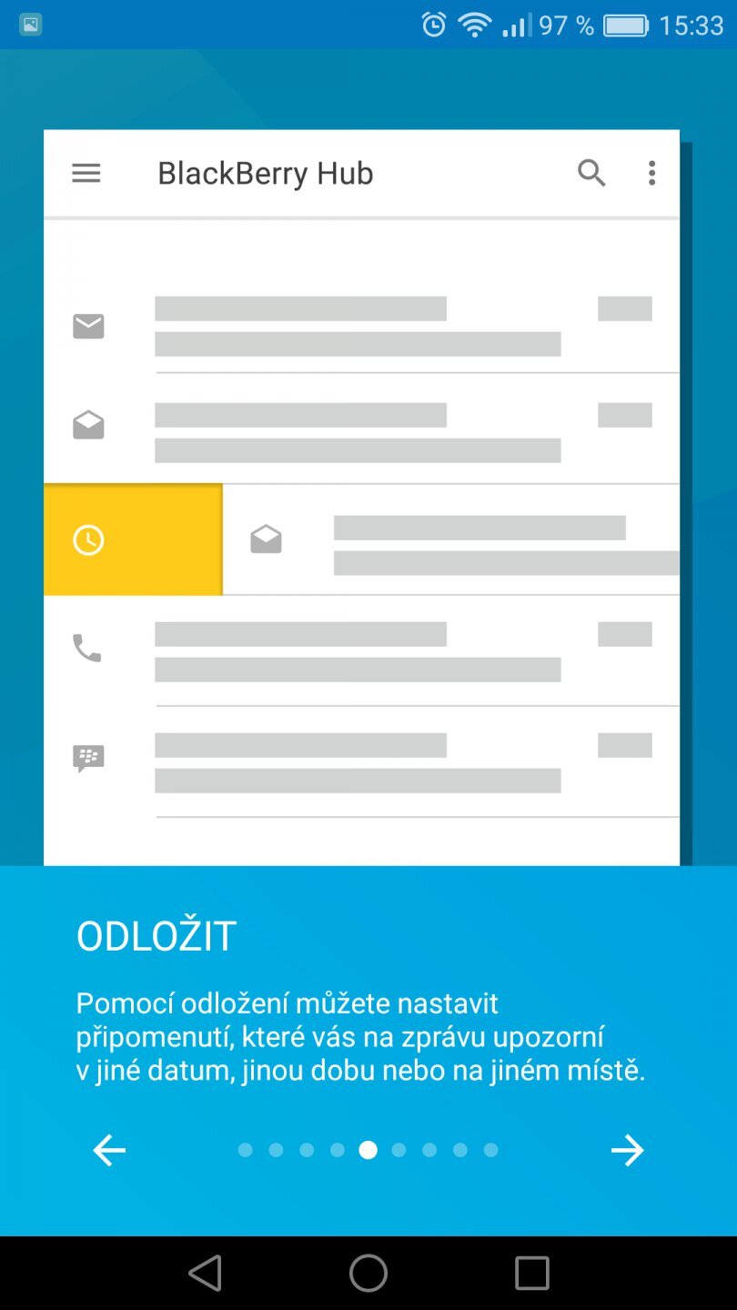 BlackBerry Hub - Android