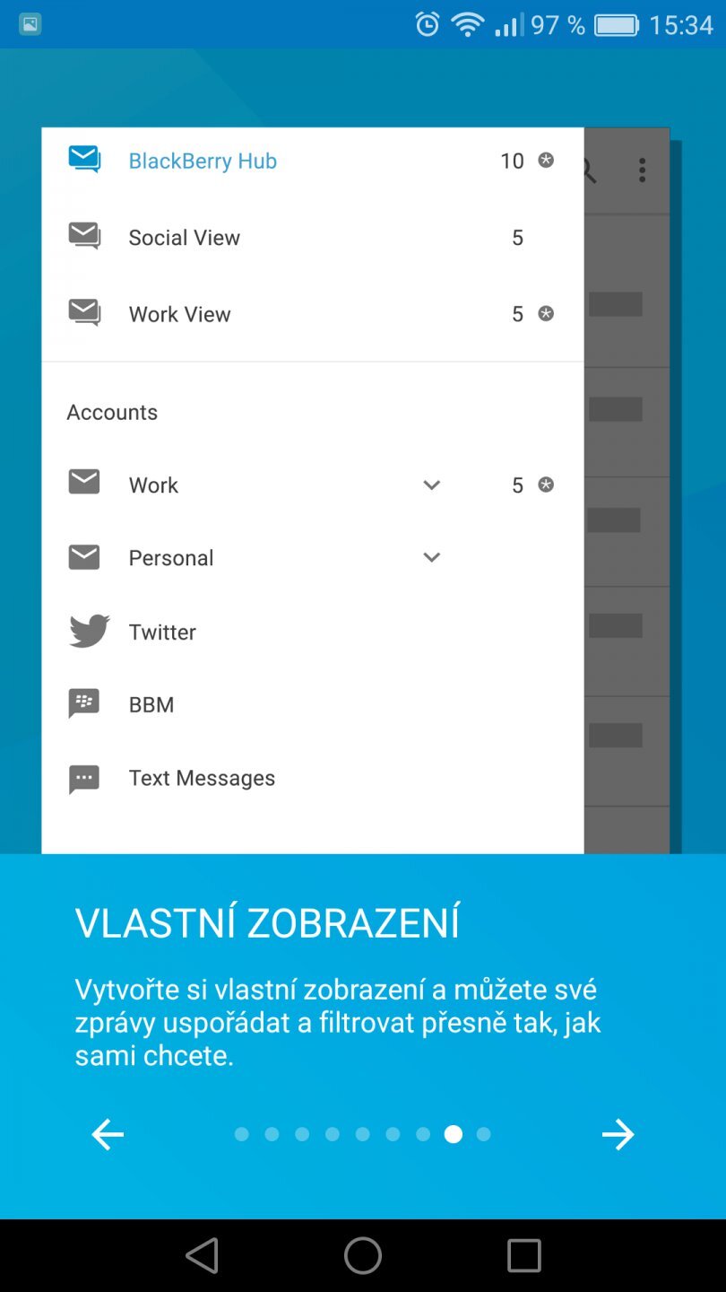 BlackBerry Hub - Android
