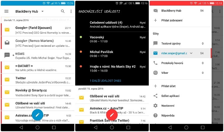 BlackBerry Hub - Android
