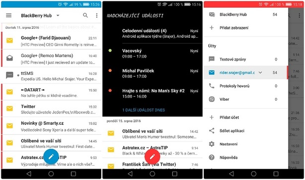 BlackBerry Hub - Android