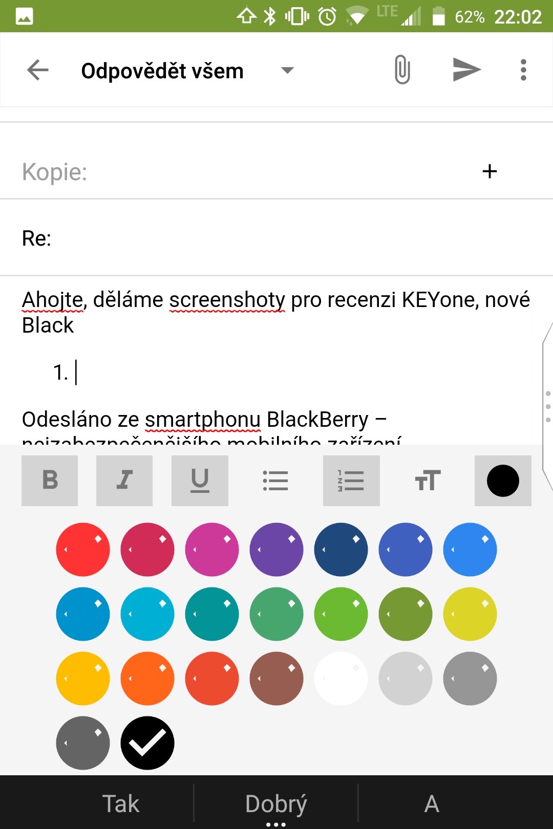 BlackBerry KEYone