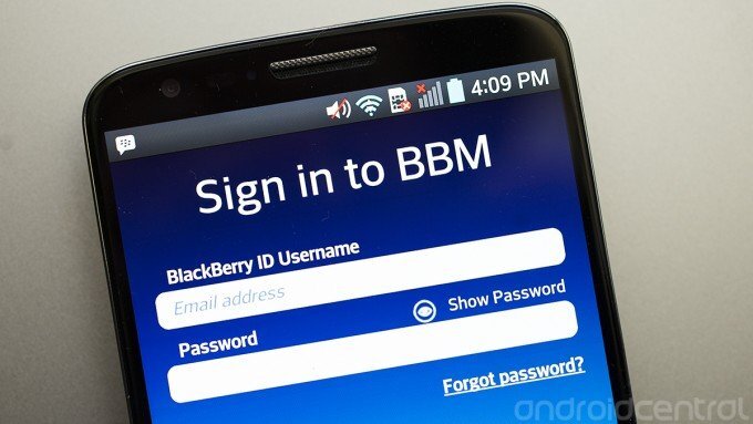 BlackBerry Messenger na Android & iOS