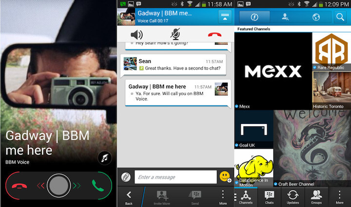 BlackBerry Messenger pro Android