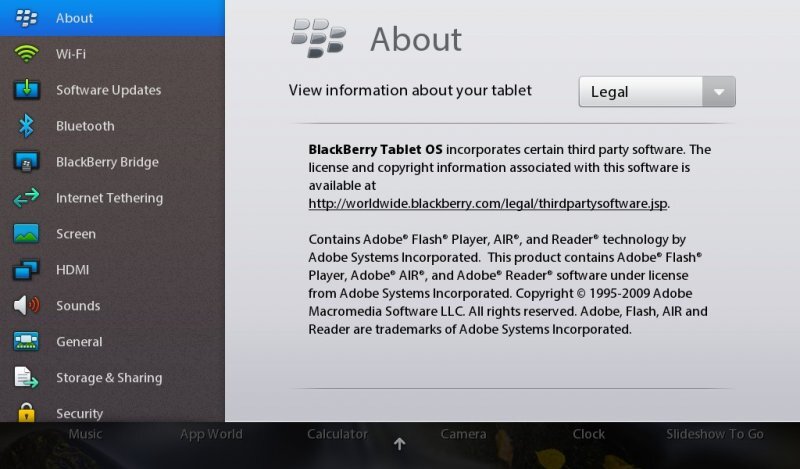 BlackBerry PlayBook