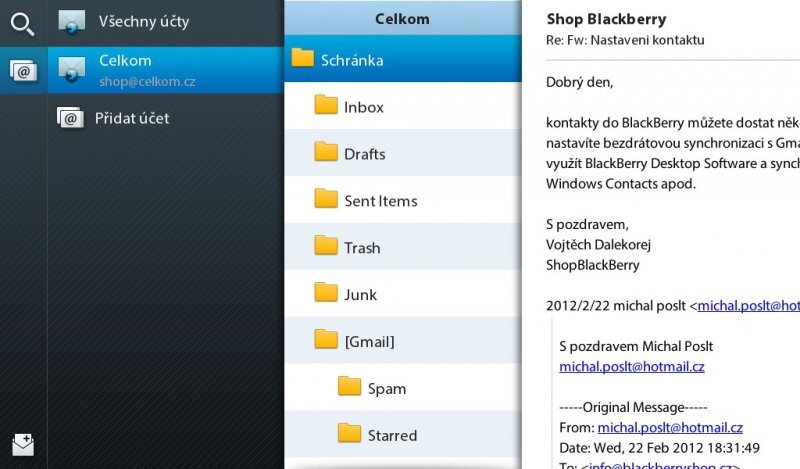 BlackBerry PlayBook OS 2.0