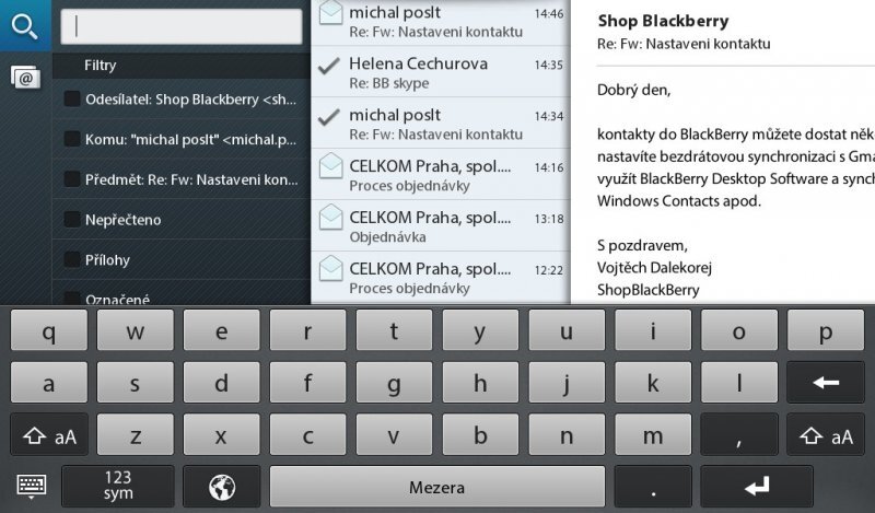 BlackBerry PlayBook OS 2.0