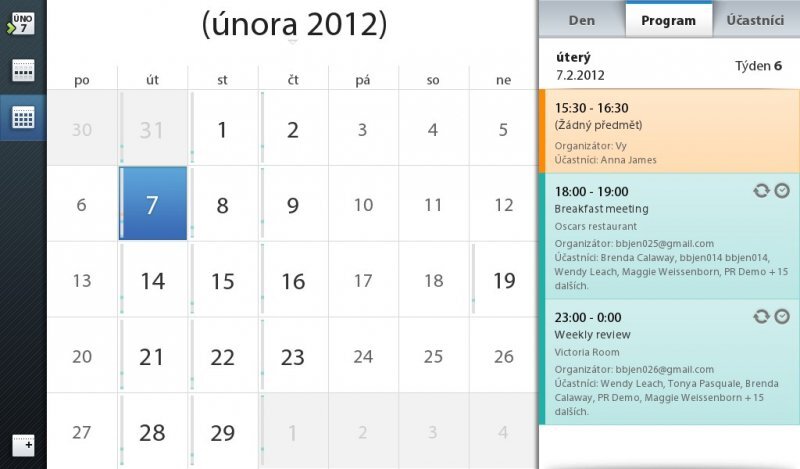 BlackBerry PlayBook OS 2.0 Screenshot