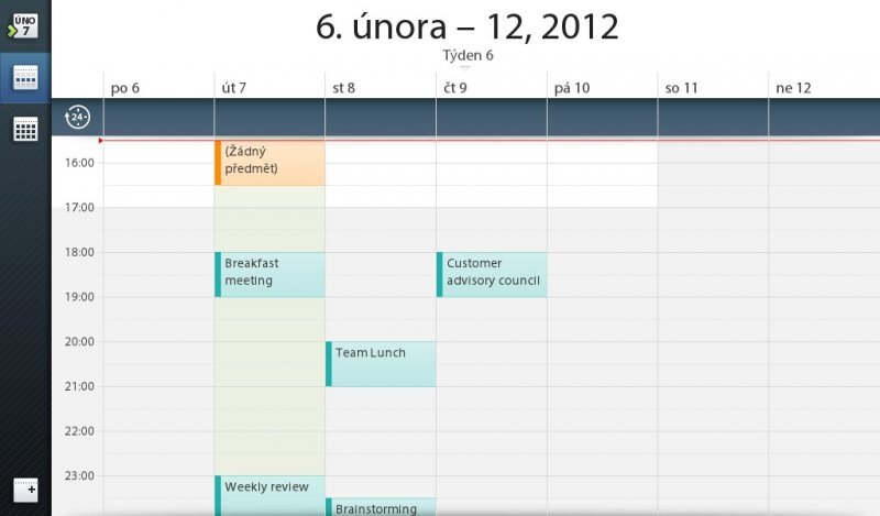 BlackBerry PlayBook OS 2.0 Screenshot