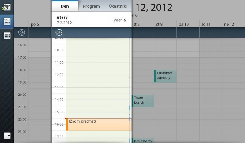 BlackBerry PlayBook OS 2.0 Screenshot