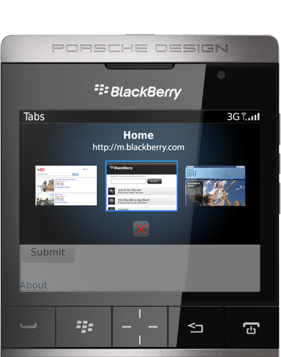 BlackBerry Porsche Design P’9981