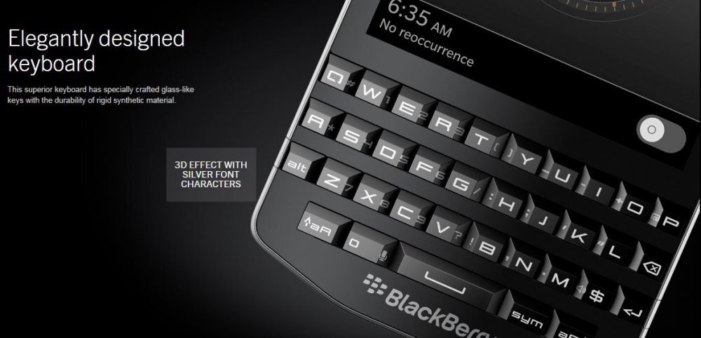 BlackBerry Porsche Design P’9983