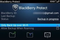 BlackBerry Protect, screenshot