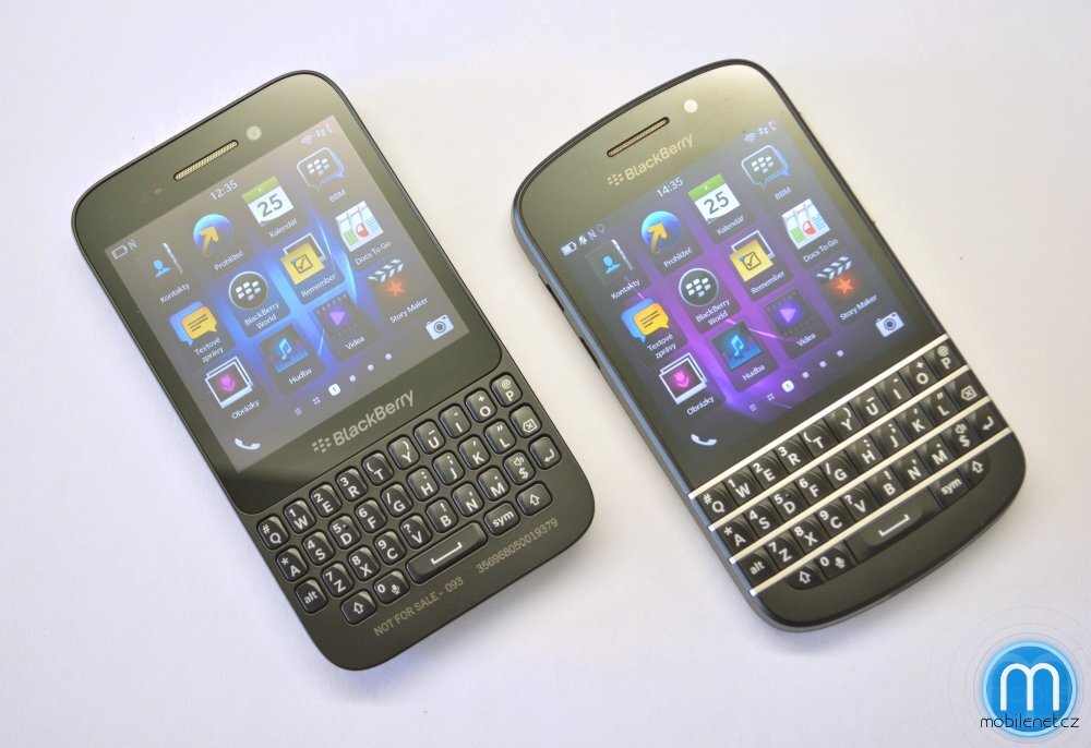 BlackBerry Q5 a Q10