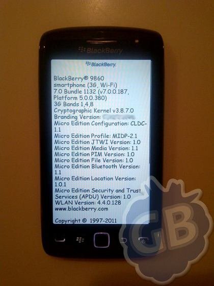 BlackBerry Torch 9850