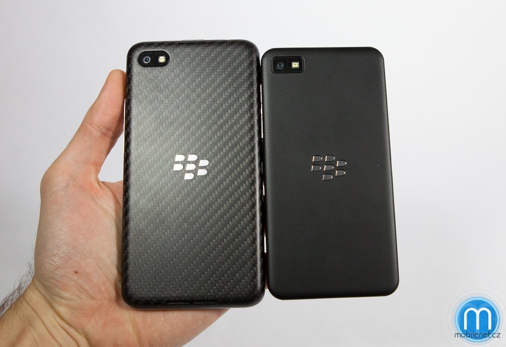BlackBerry Z30 a Z10