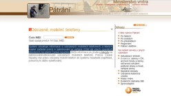 Blokace kradených mobilních telefonů konečně v provozu