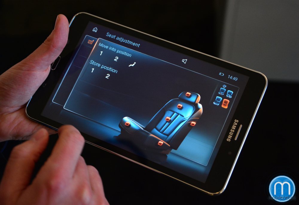BMW tablet