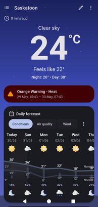 Breezy Weather