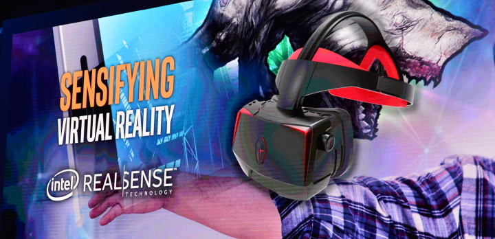 Brýle pro virtuální realitu s Intel RealSense technologií