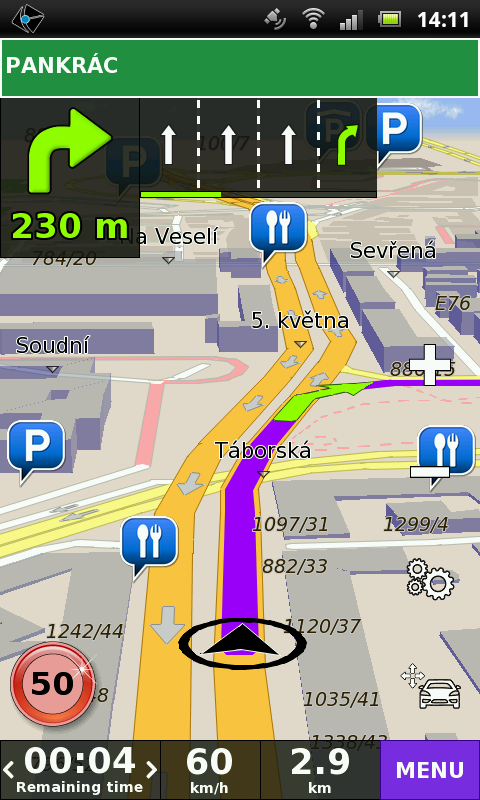 Česká navigace be-on-road