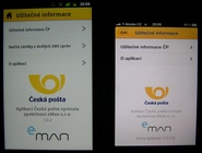 Česká pošta pro Android a iOS