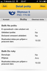Česká pošta pro iOS