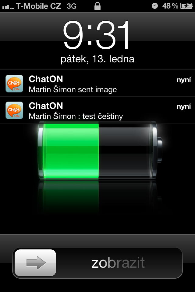 ChatON pro iOS