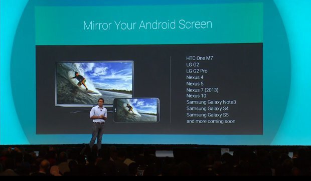 Chromecast Screen Mirroring