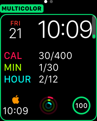 Ciferník Apple Watch