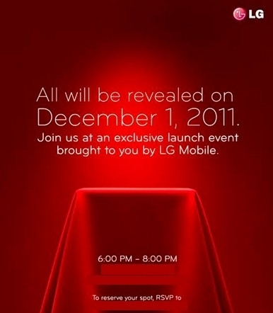Co asi LG 1. prosince chystá?