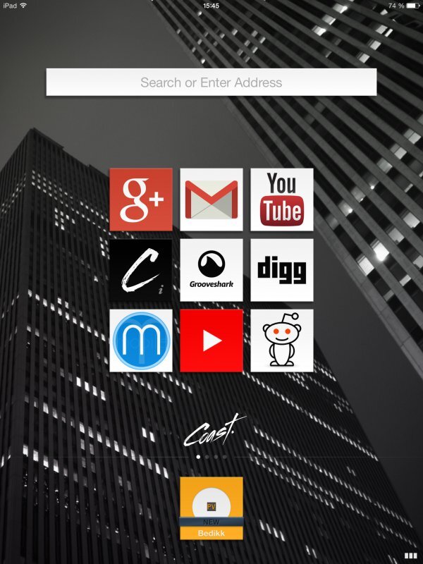 Coast by Opera web browser