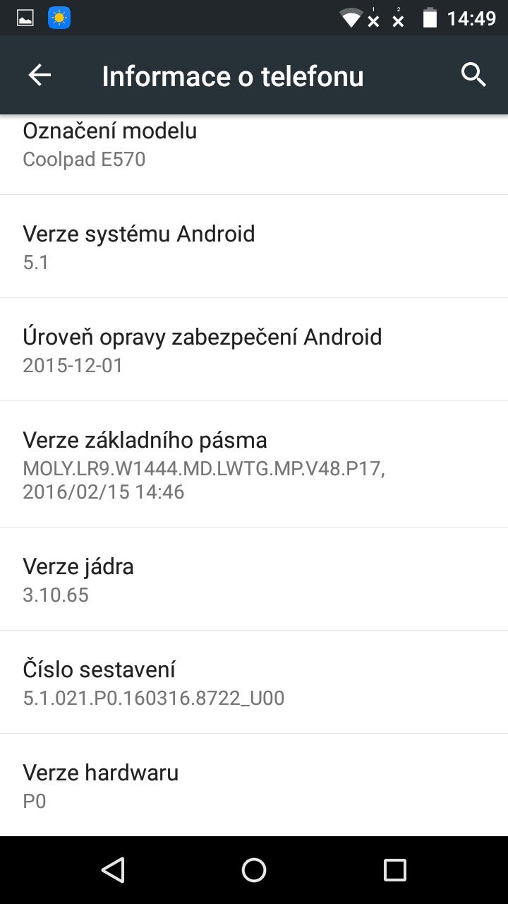 Coolpad Porto S