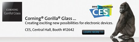 Corning na CES 2012 ukáže další generaci sklíčka Gorilla Glass