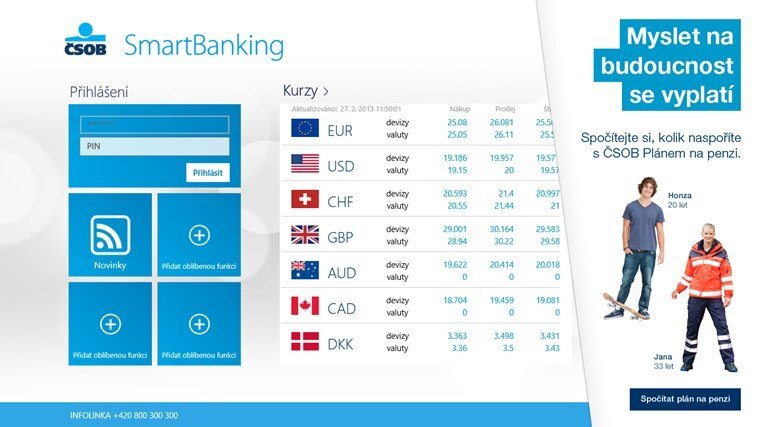 ČSOB smartbanking
