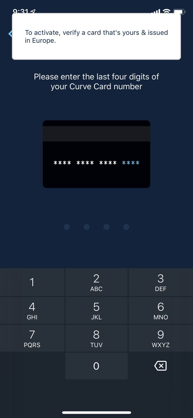 Curve: One card for all your accounts