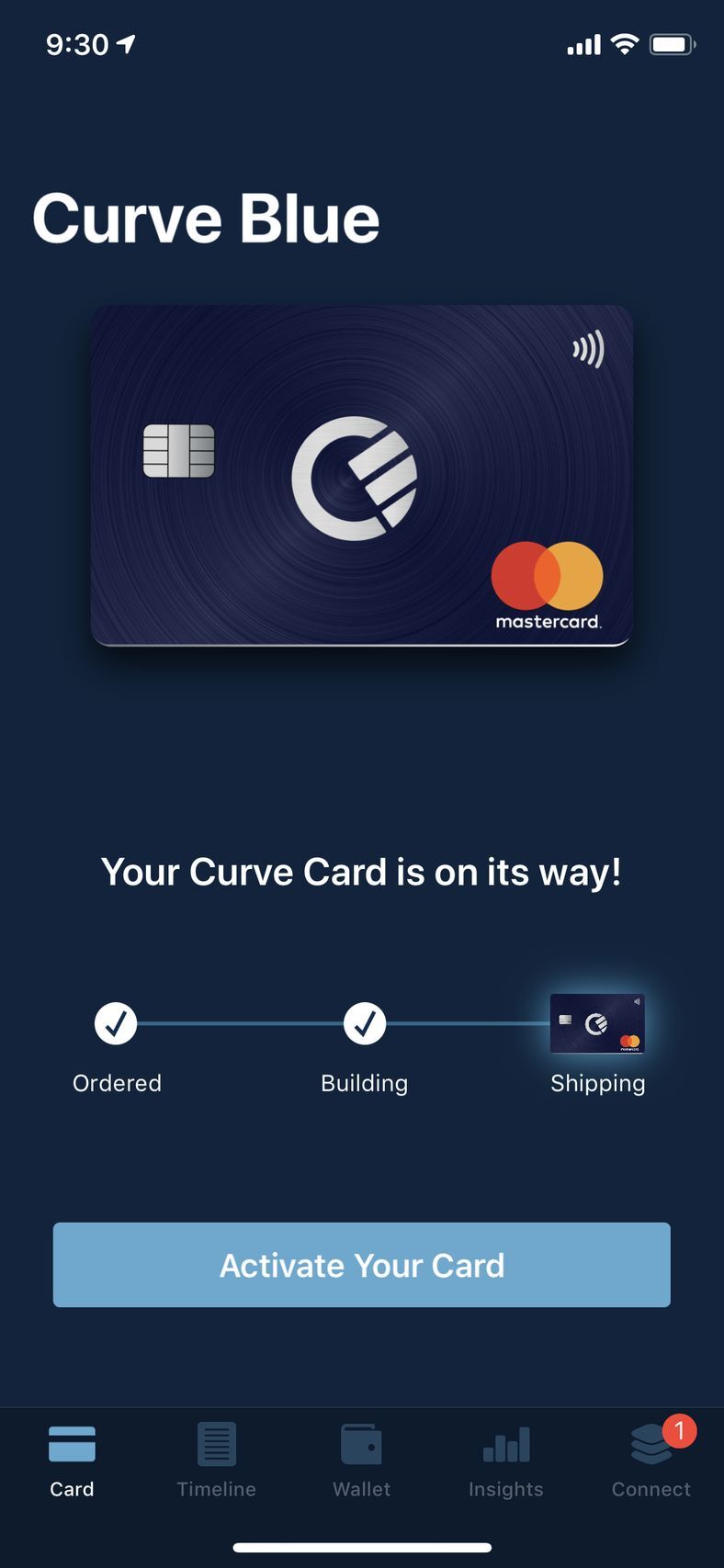Curve: One card for all your accounts