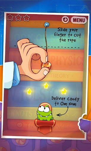 Cut the Rope: Experiments